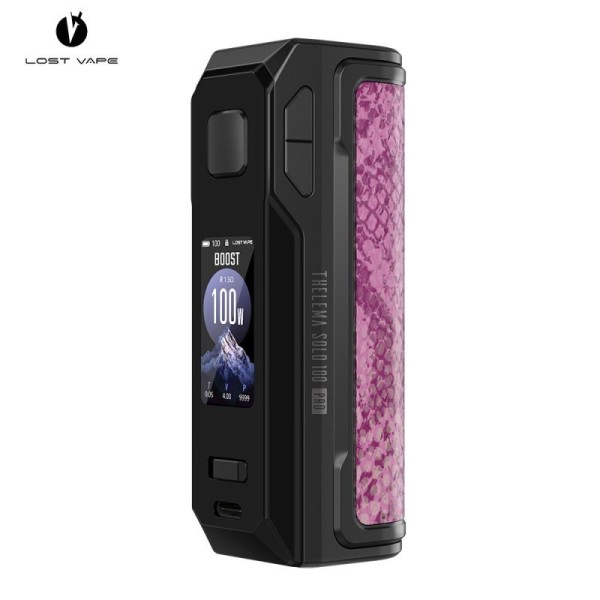 Box Thelema Solo 100 Pro - Lost Vape pink python
