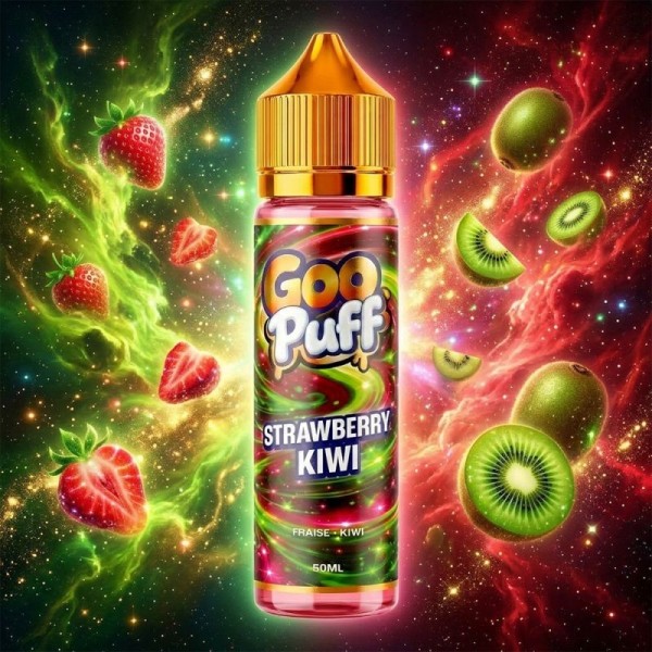 Strawberry Kiwi 50ml - Goo Puff