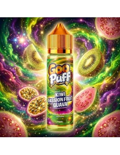 Kiwi Passion fruit Guava 50ml - Goo Puff