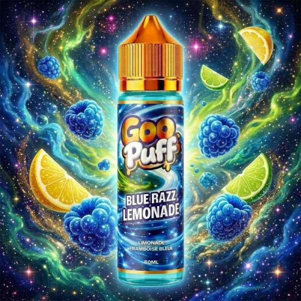 Blue Razz Lemonade 50ml - Goo Puff