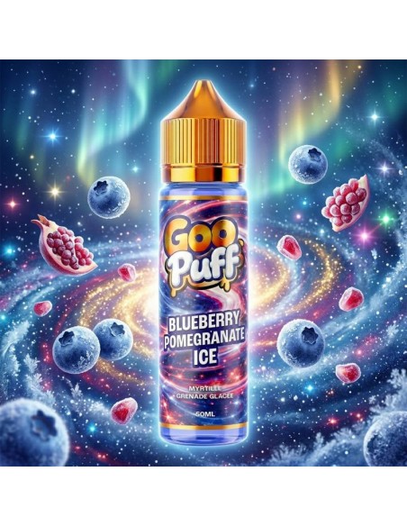 Blueberry Pomegranate Ice 50ml - Goo Puff