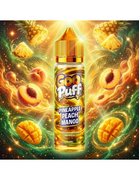Pineapple Peach Mango 50ml - Goo Puff