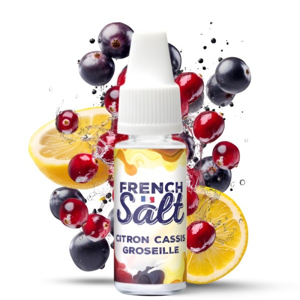 Citron Cassis Groseille 10ml - French Salt