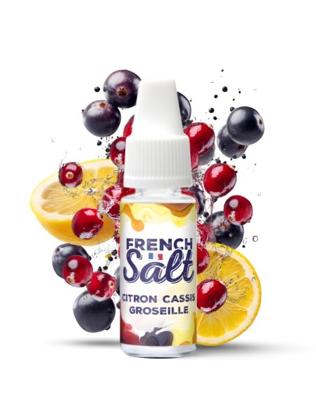 Citron Cassis Groseille 10ml - French Salt