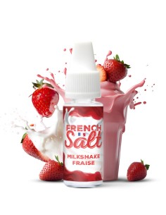 Milkshake Fraise 10ml - French Salt