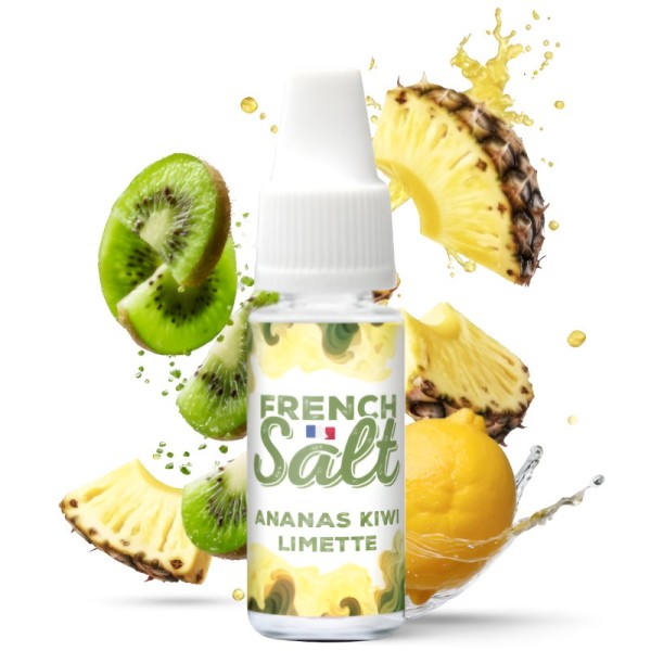 Ananas Kiwi Limette 10ml - French Salt