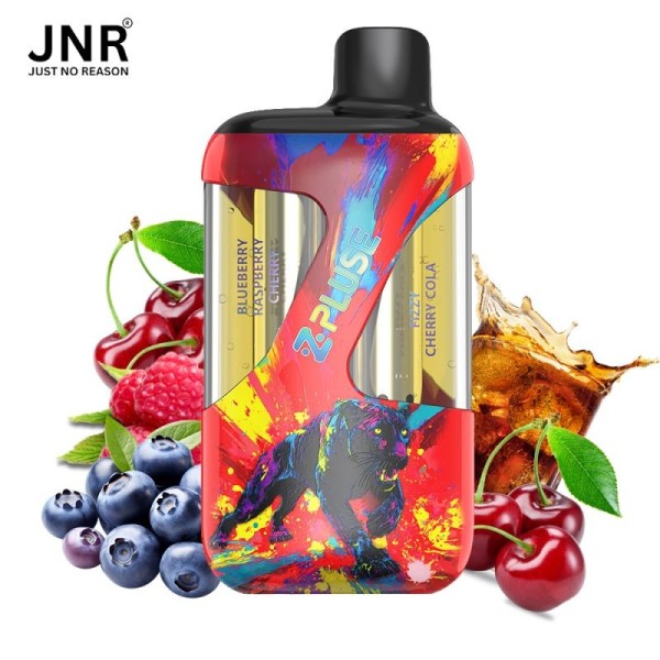Puff ZPluse 42K+ - JNR Blueberry Raspberry Cherry + Fizzy Cherry Cola