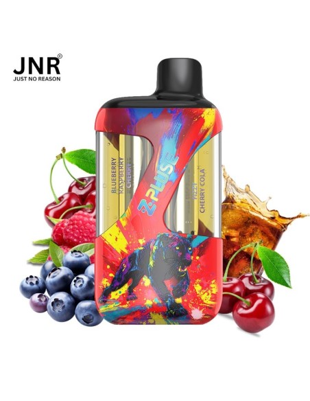 Puff ZPluse 42K+ - JNR Blueberry Raspberry Cherry + Fizzy Cherry Cola