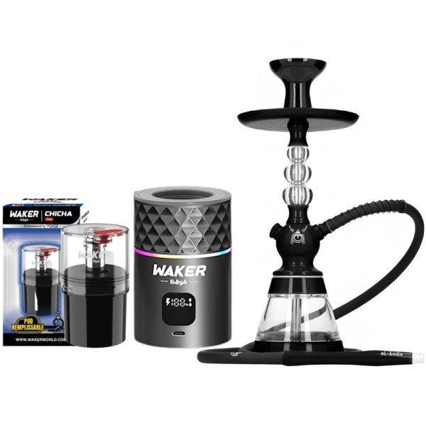 Pack Complet E-Chicha Celeste - Waker x El Badia