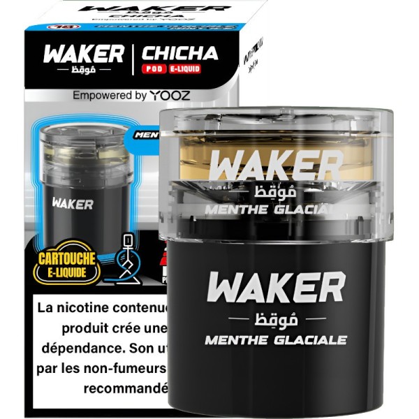Cartouche pré-remplie 10+2ml 3mg - Waker menthe glaciale