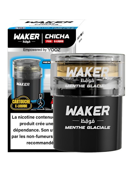 Cartouche pré-remplie 10+2ml 3mg - Waker menthe glaciale