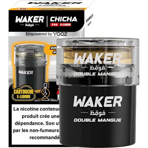 Cartouche pré-remplie 10+2ml 3mg - Waker double mangue