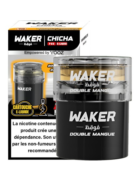 Cartouche pré-remplie 10+2ml 3mg - Waker double mangue