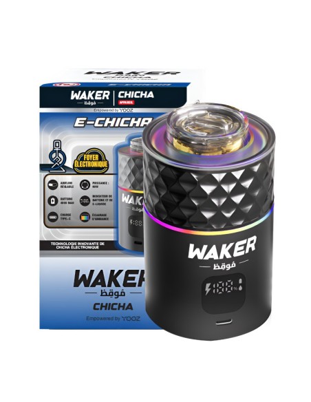 WAKER Foyer Électronique E-Hookah 4000 mAh