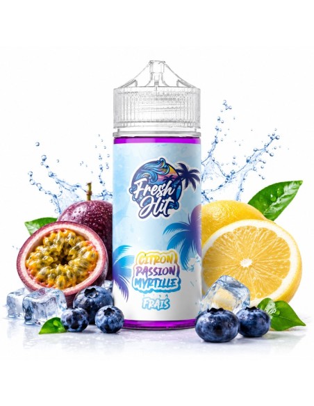 Citron Passion Myrtille 100ml - Fresh Hit
