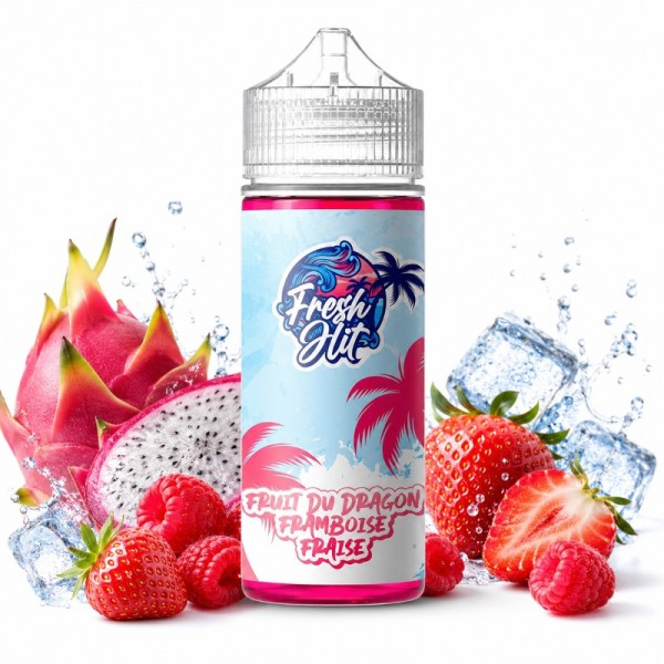 Fruit du Dragon Framboise Fraise 100ml - Fresh Hit