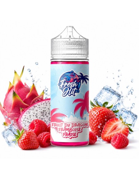Fruit du Dragon Framboise Fraise 100ml - Fresh Hit