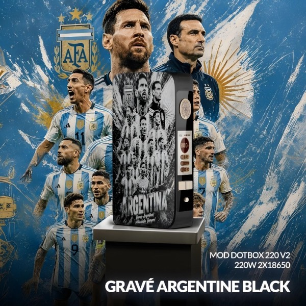 Box Dotbox 220W v2 "FIFA World Cup 2026 edition" - Dotmod france