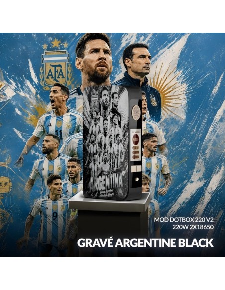 Box Dotbox 220W v2 "FIFA World Cup 2026 edition" - Dotmod france