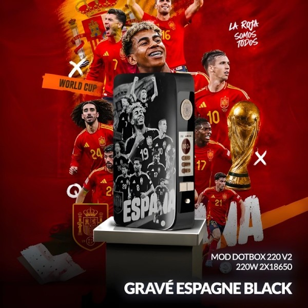 Box Dotbox 220W v2 "FIFA World Cup 2026 edition" - Dotmod espagne