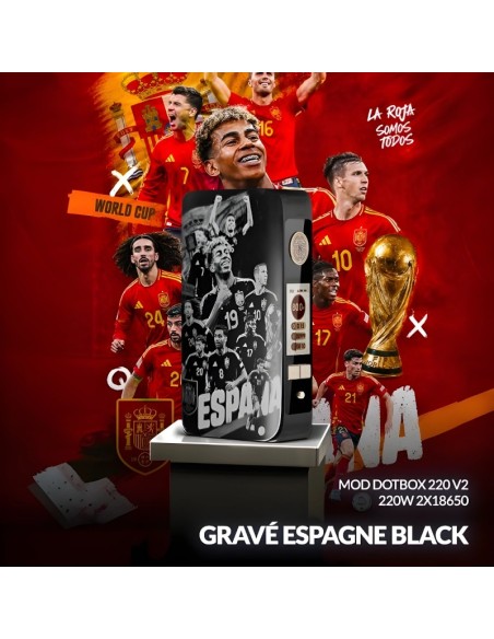 Box Dotbox 220W v2 "FIFA World Cup 2026 edition" - Dotmod espagne