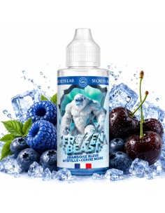 Framboise bleue Myrtille Cerise noire 100ml - Frozen Beast
