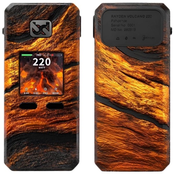 Mod Rayden 220 Volcano Pahoehoe Rare Edition - BD Vape