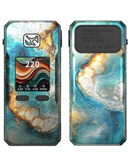 Mod Rayden 220 Volcano Turquoise Opal Rare Edition BD Vape