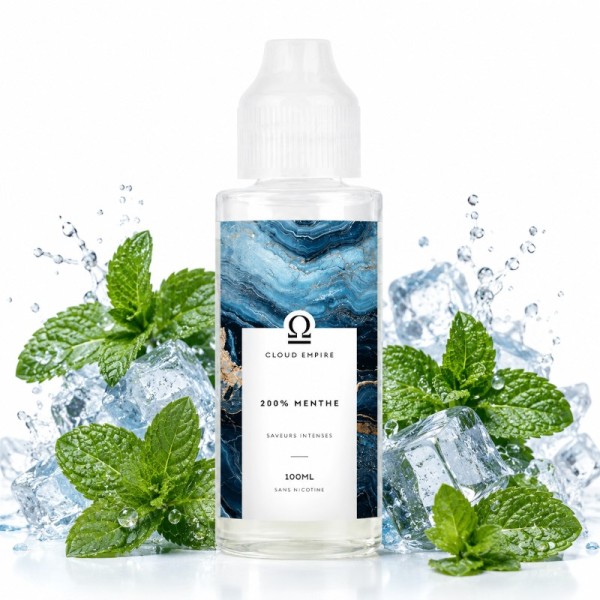 200% Menthe 100ml - Cloud Empire