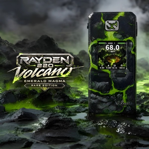 Mod Rayden 220 Volcano Emerald Magma - BD Vape