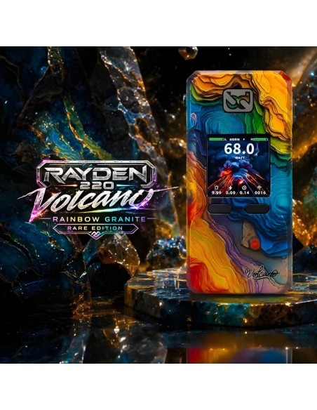 Mod Rayden 220 Volcano Rainbow Granite - BD Vape