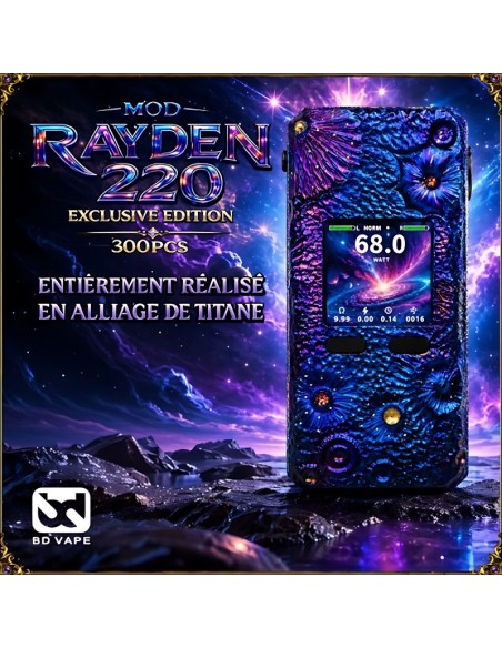 Mod Rayden 220 Volcano Big Bang - BD Vape