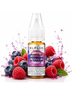 Myrtille Framboise Acidulée 10ml - Elfliq Salt