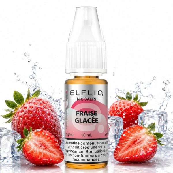 Fraise Glacée 10ml - Elfliq Salt