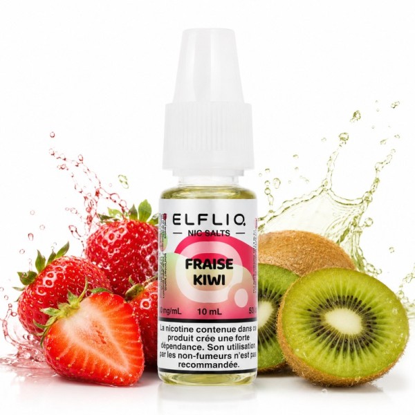 Fraise Kiwi 10ml - Elfliq Salt