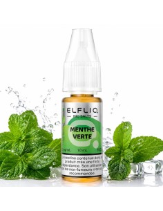 Menthe Verte 10ml - Elfliq Salt