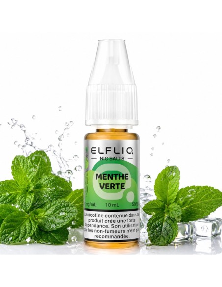 Menthe Verte 10ml - Elfliq Salt