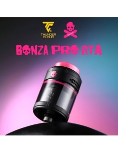 Bonza Pro RTA Black Pink limited edition - Thunder Cloud X Vaping Bogan 2