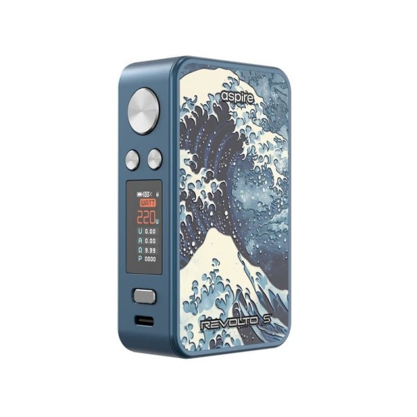 Box Revolto S - Aspire blue & azure tsunami