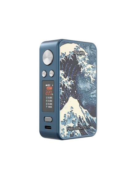 Box Revolto S - Aspire blue & azure tsunami