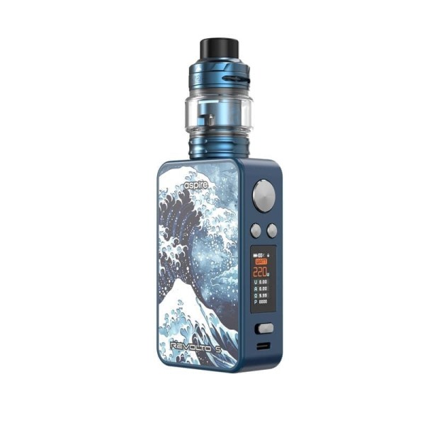 Kit Revolto S - Aspire blue & azure tsunami