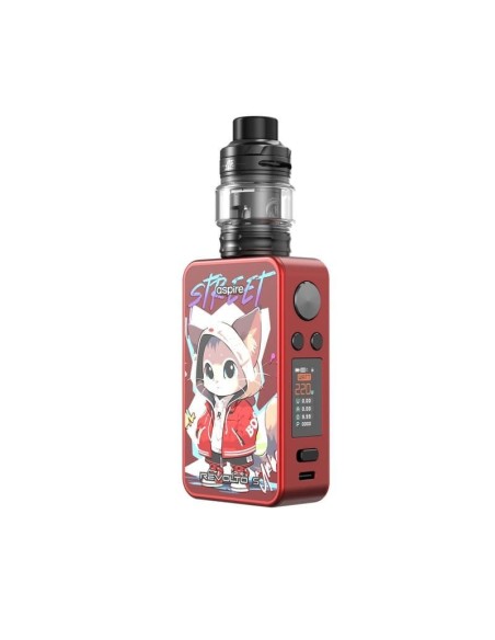 Kit Revolto S - Aspire red & street kitty