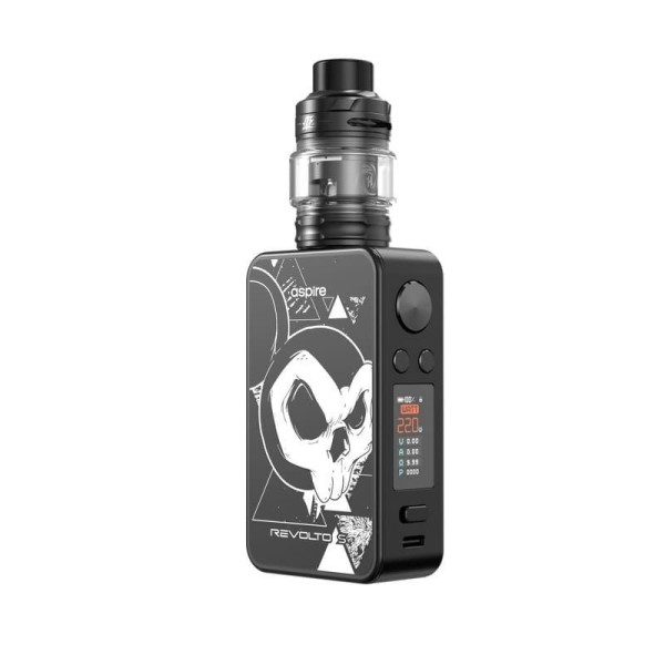 Kit Revolto S - Aspire black & skeleton nexus