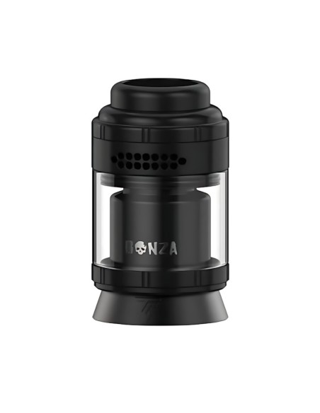 Bonza Pro RTA - Thunder Cloud x Vaping Bogan silver black