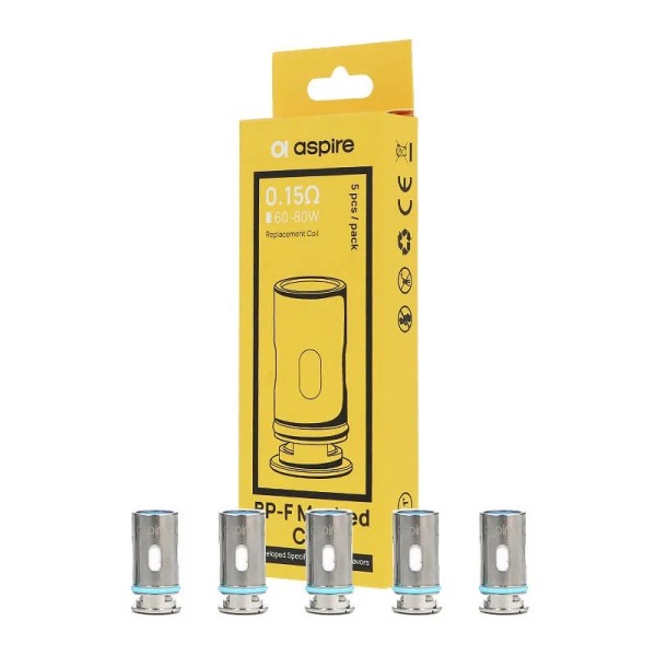 Résistance BP-F (x5) - Aspire 0,15 ohms