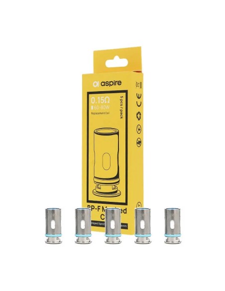 Résistance BP-F (x5) - Aspire 0,15 ohms
