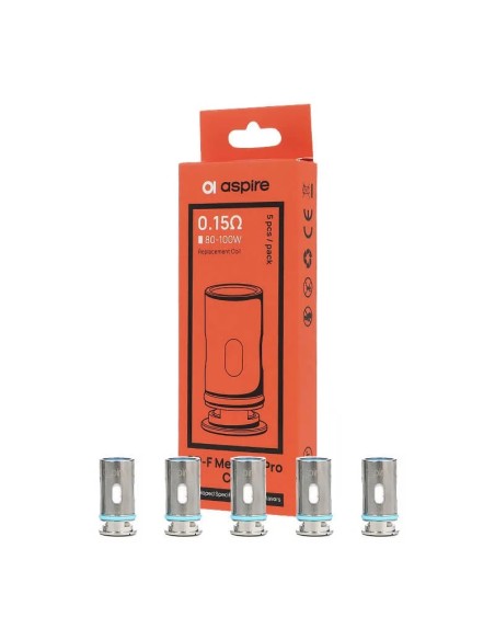 Résistance BP-F (x5) - Aspire 0,15 ohms pro