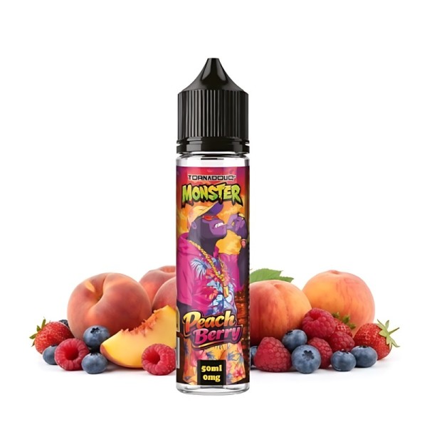 Peach Berry 50ml - Monster by Tornadoliq