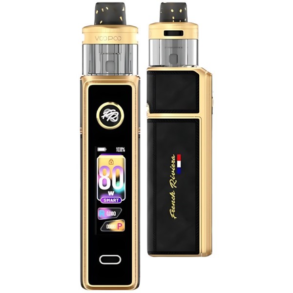 Kit Drag X3 French Riviera Edition - Voopoo black lagoon