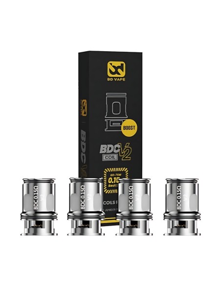 Résistance BDC v2 Boost (x4) - BD Vape 0,15 ohm